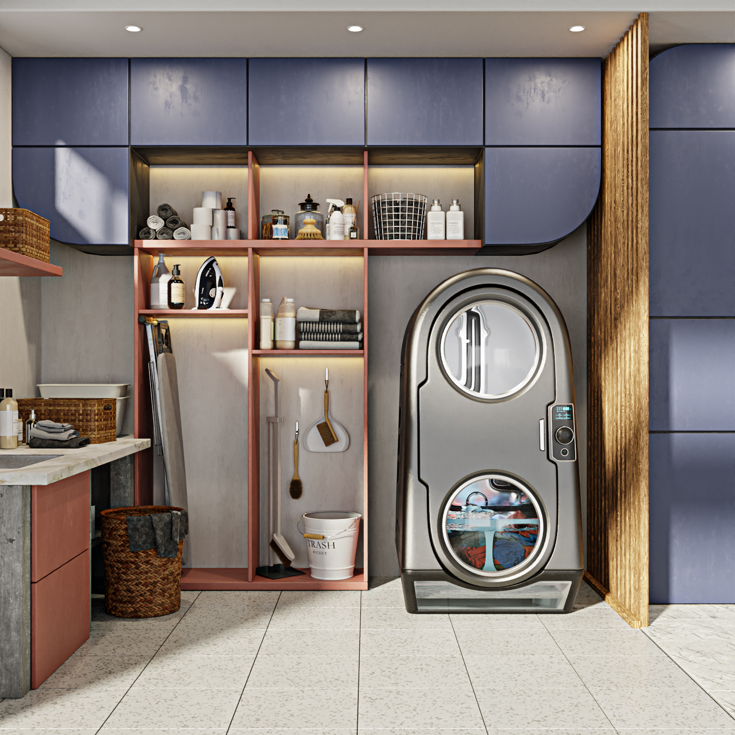 household electrical appliances，product design，Washing machine，dryer，Integrated machine，Olio，