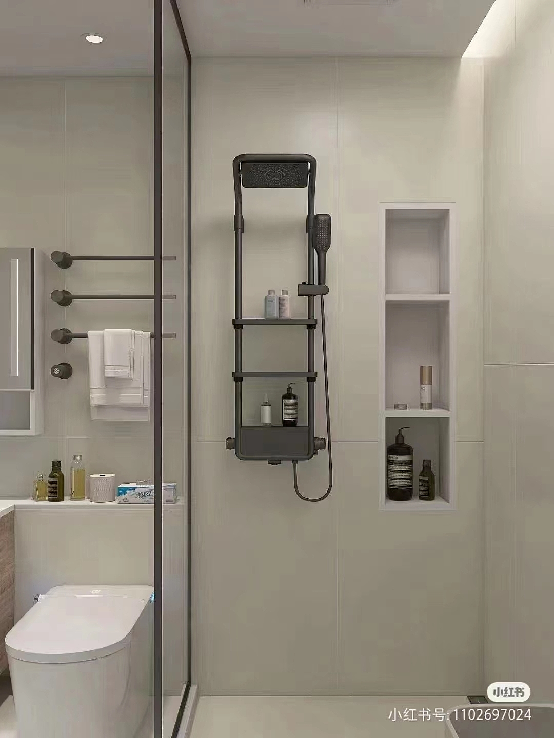 Shower，Double Rod Shower，