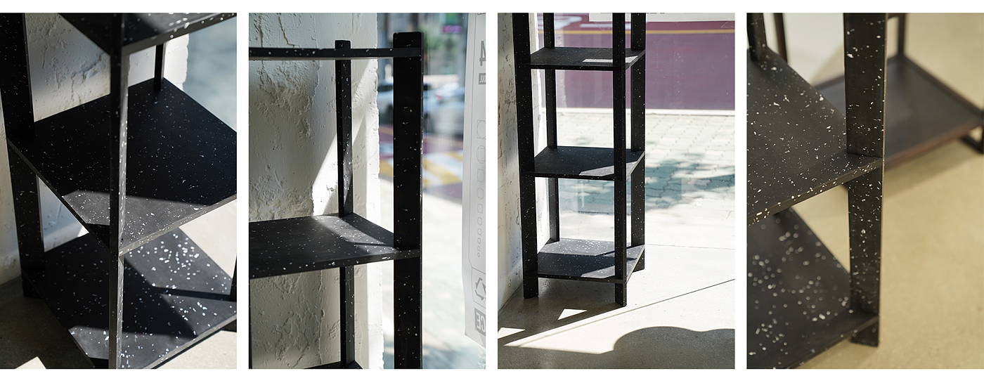 Sa-Bang，durable，Plastic，Material design，Shelf，