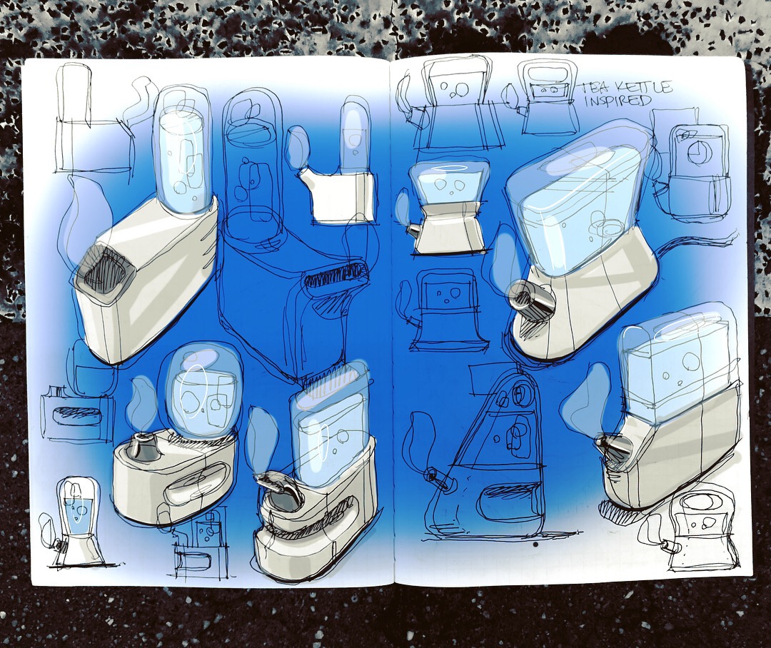 Hand drawn，two thousand and eighteen，industrial design，product design，