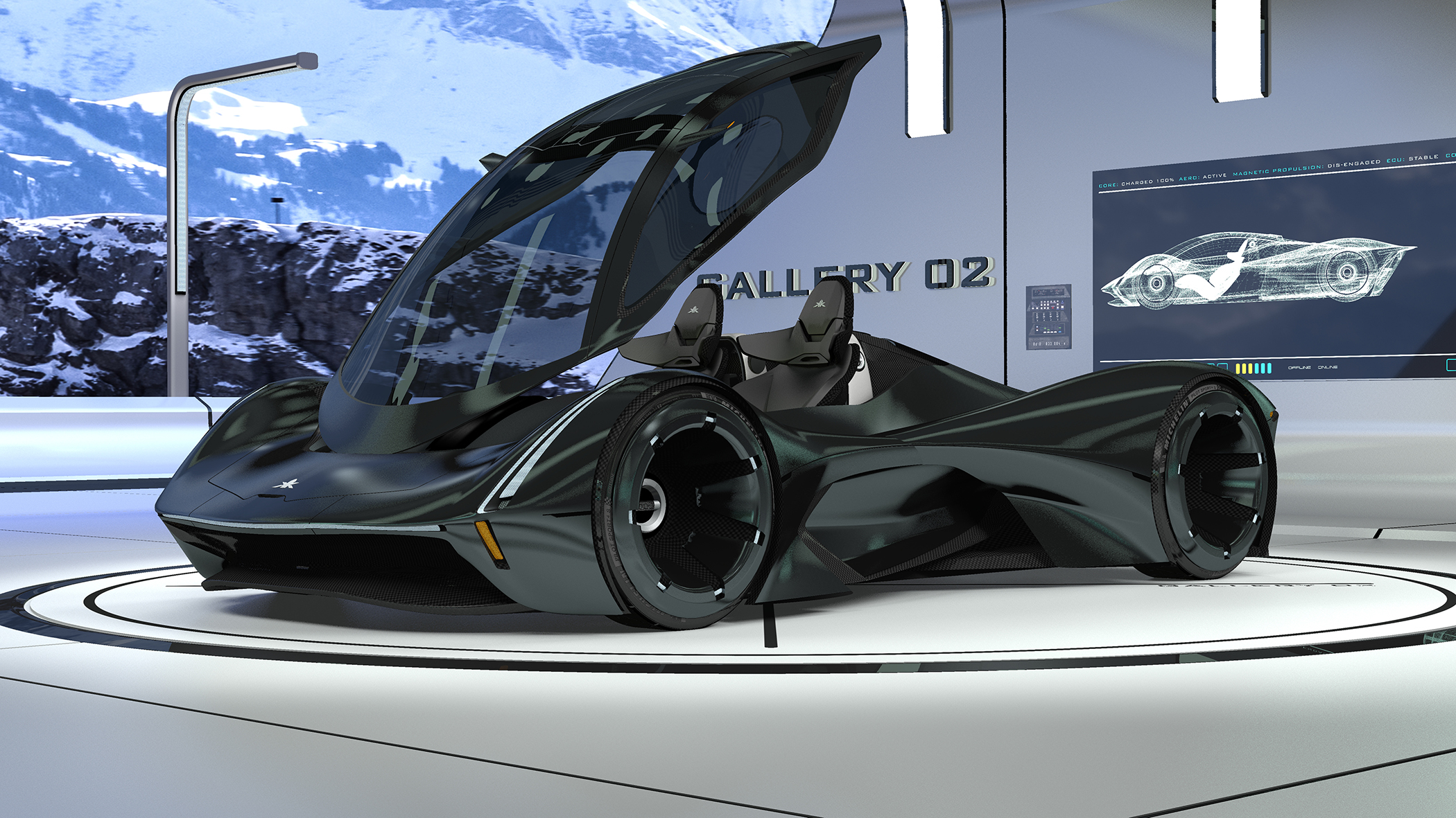 figment，conceptual design，Super car，Sports car，