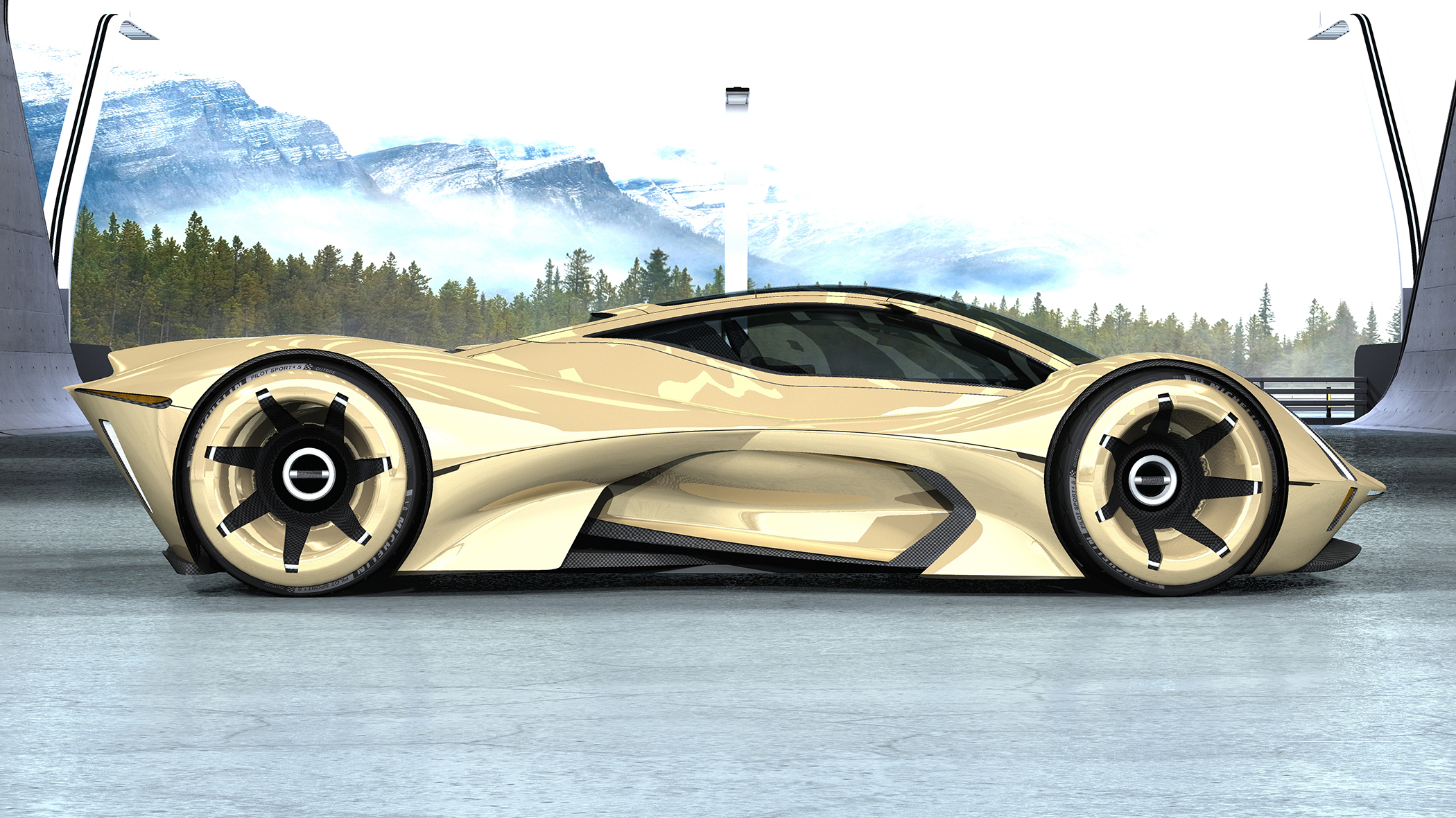 figment，conceptual design，Super car，Sports car，