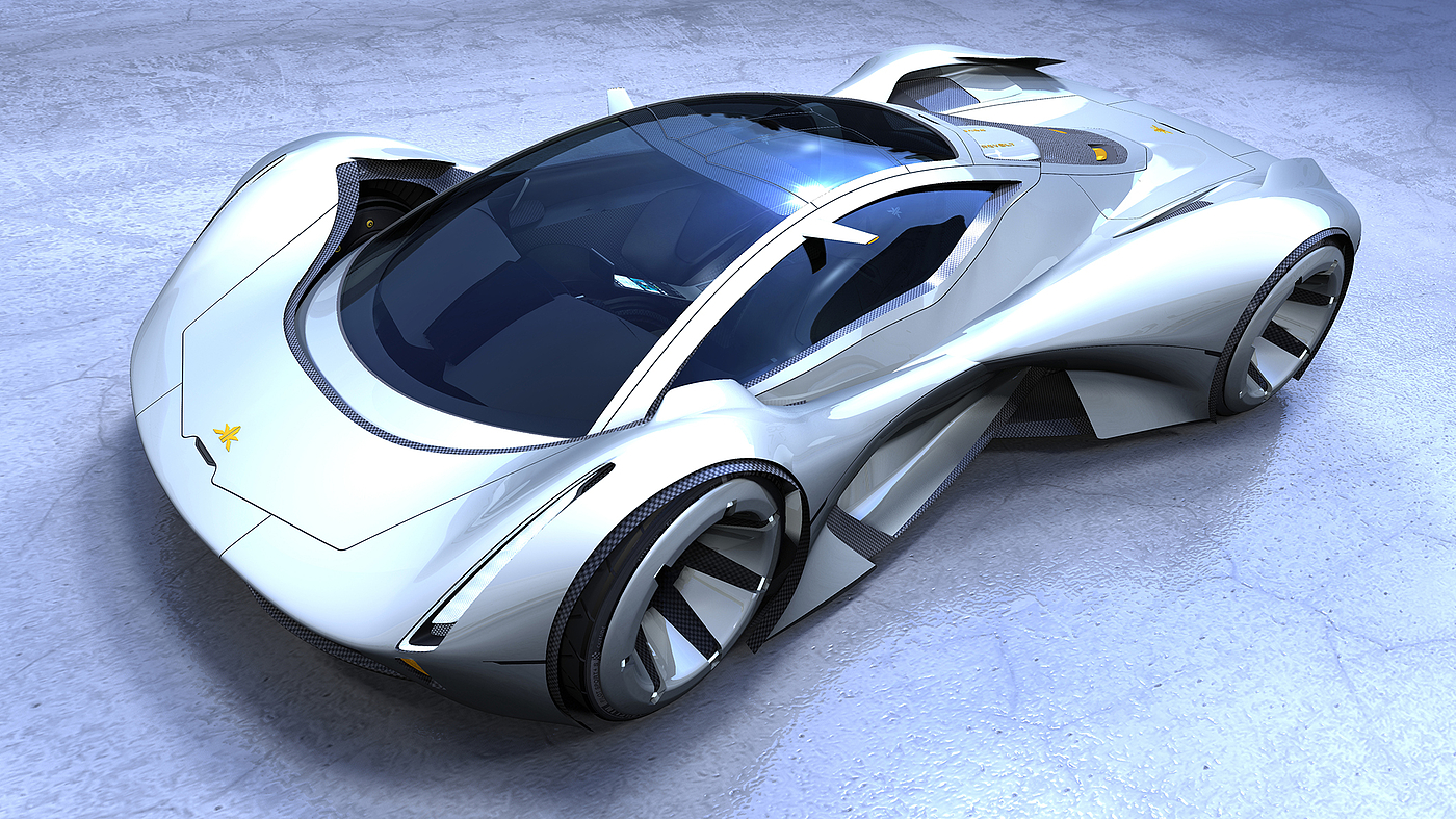 figment，conceptual design，Super car，Sports car，