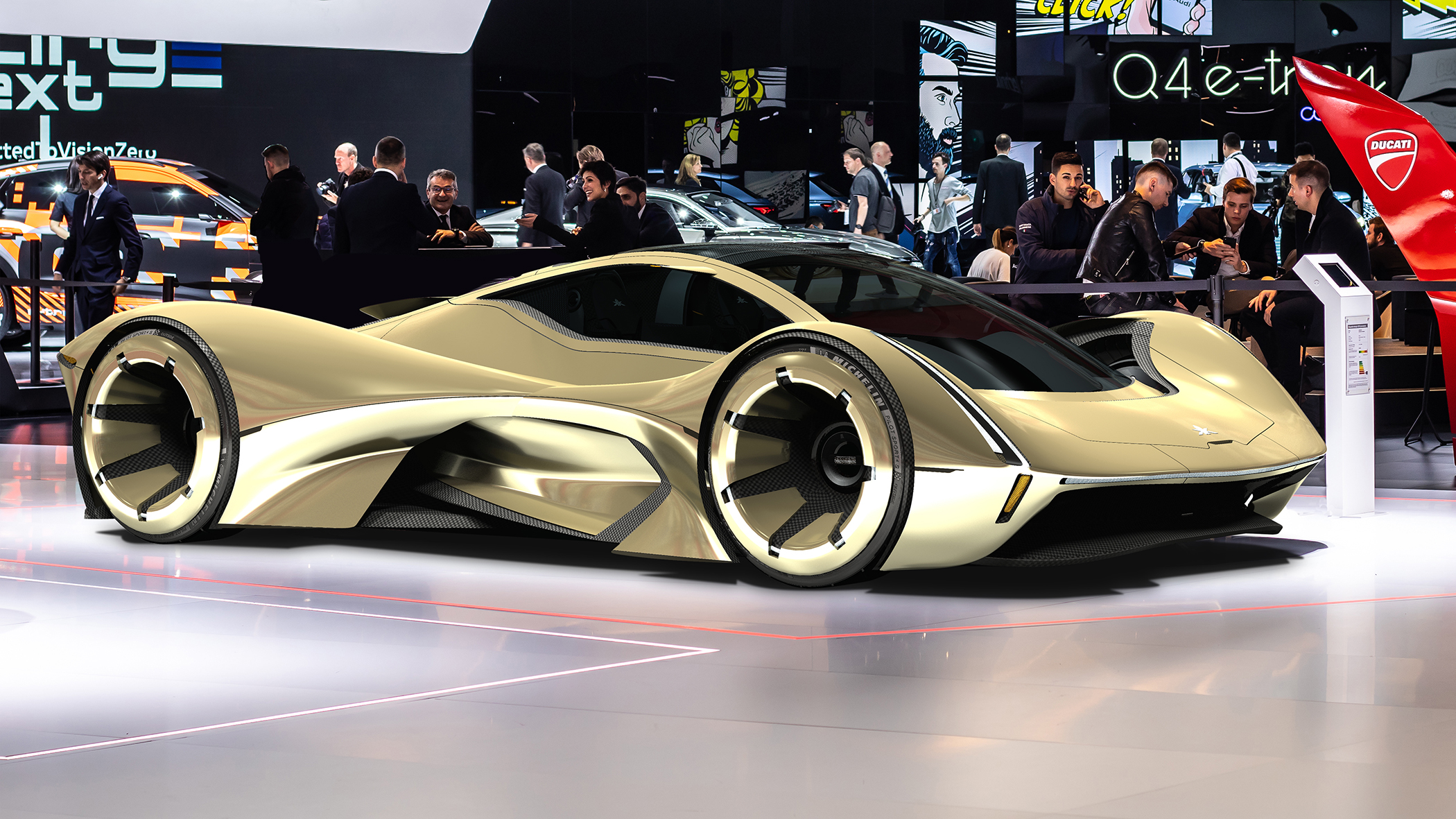 figment，conceptual design，Super car，Sports car，