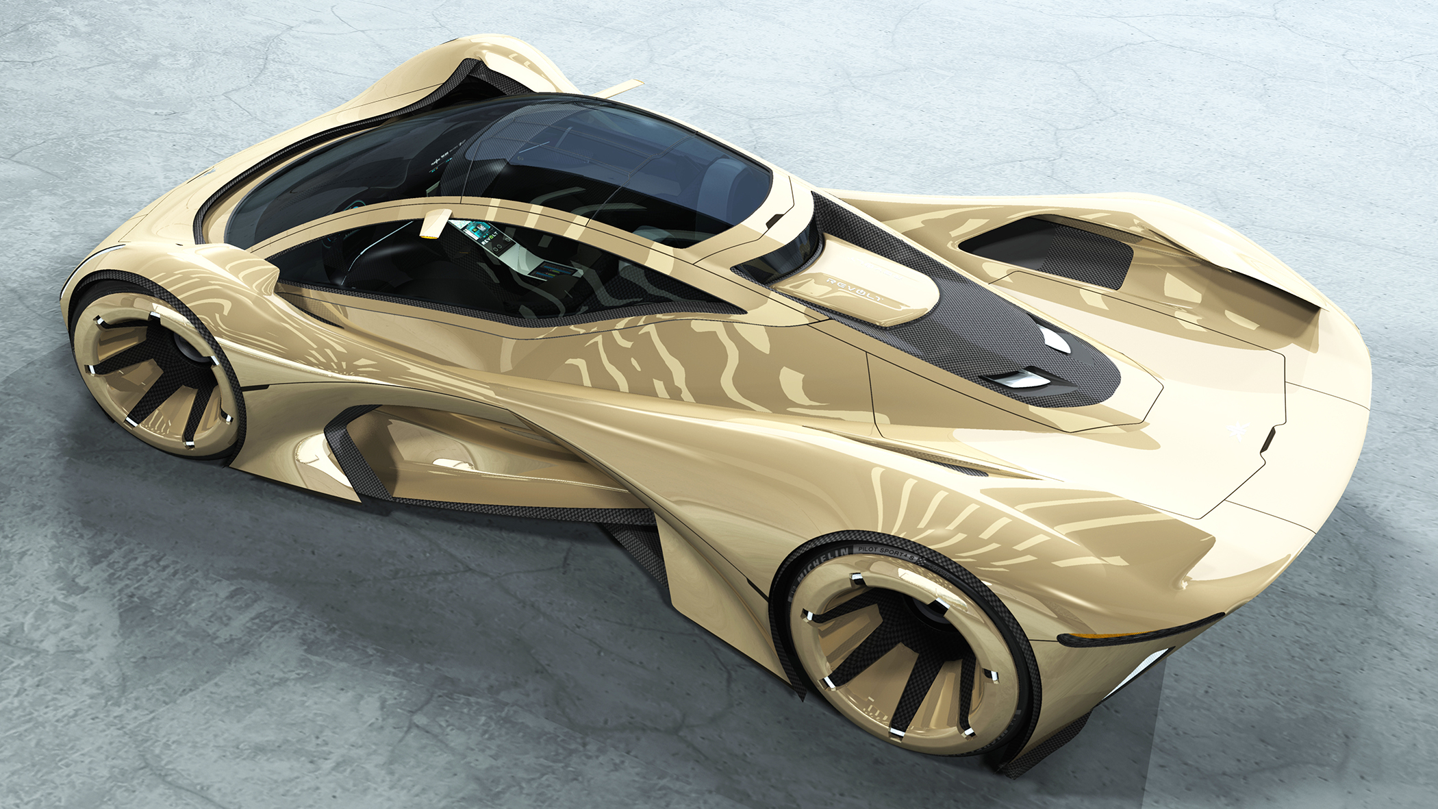 figment，conceptual design，Super car，Sports car，