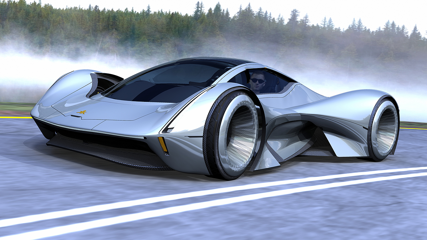 figment，conceptual design，Super car，Sports car，