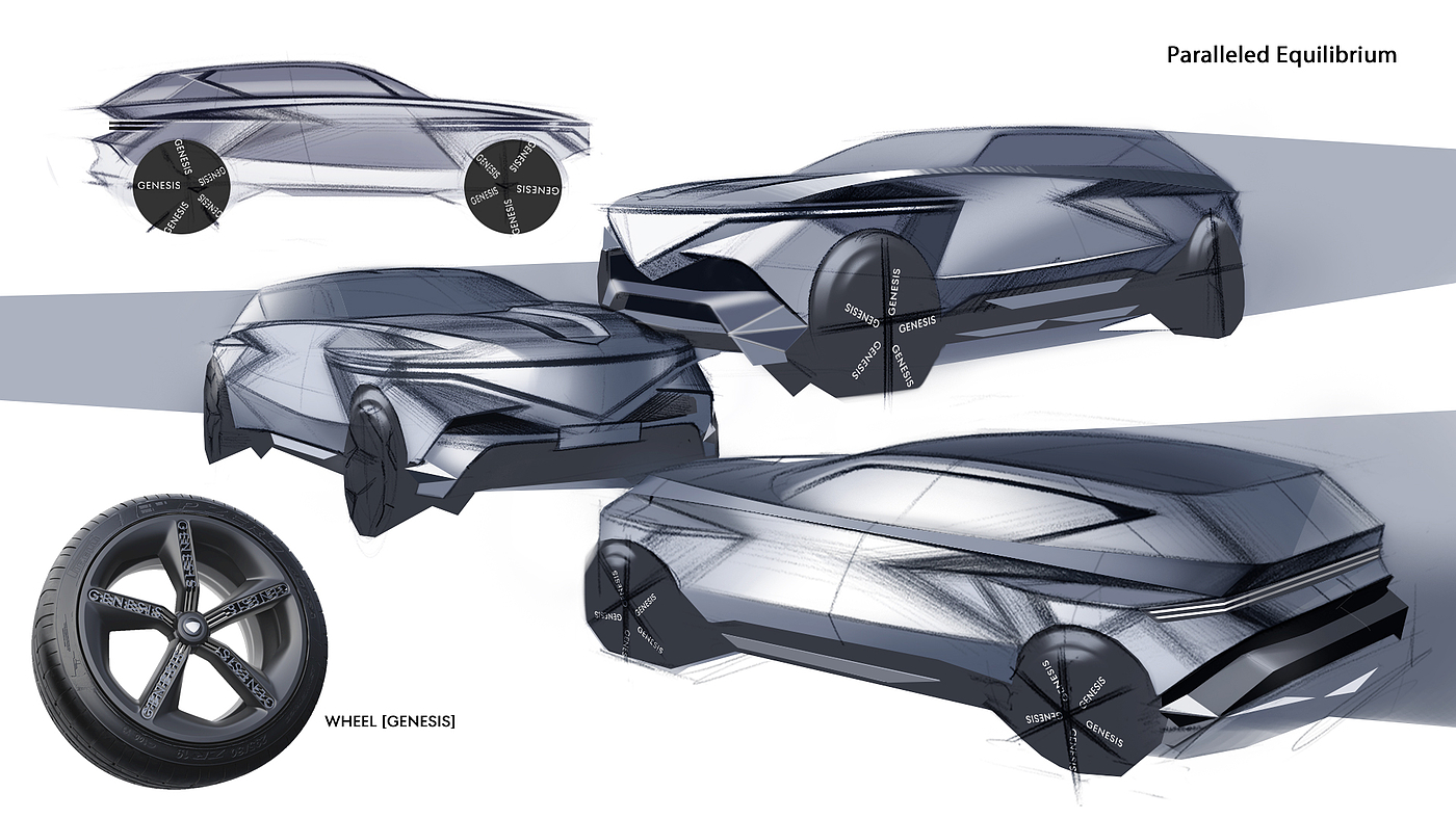 Genesis XV，conceptual design，automobile，