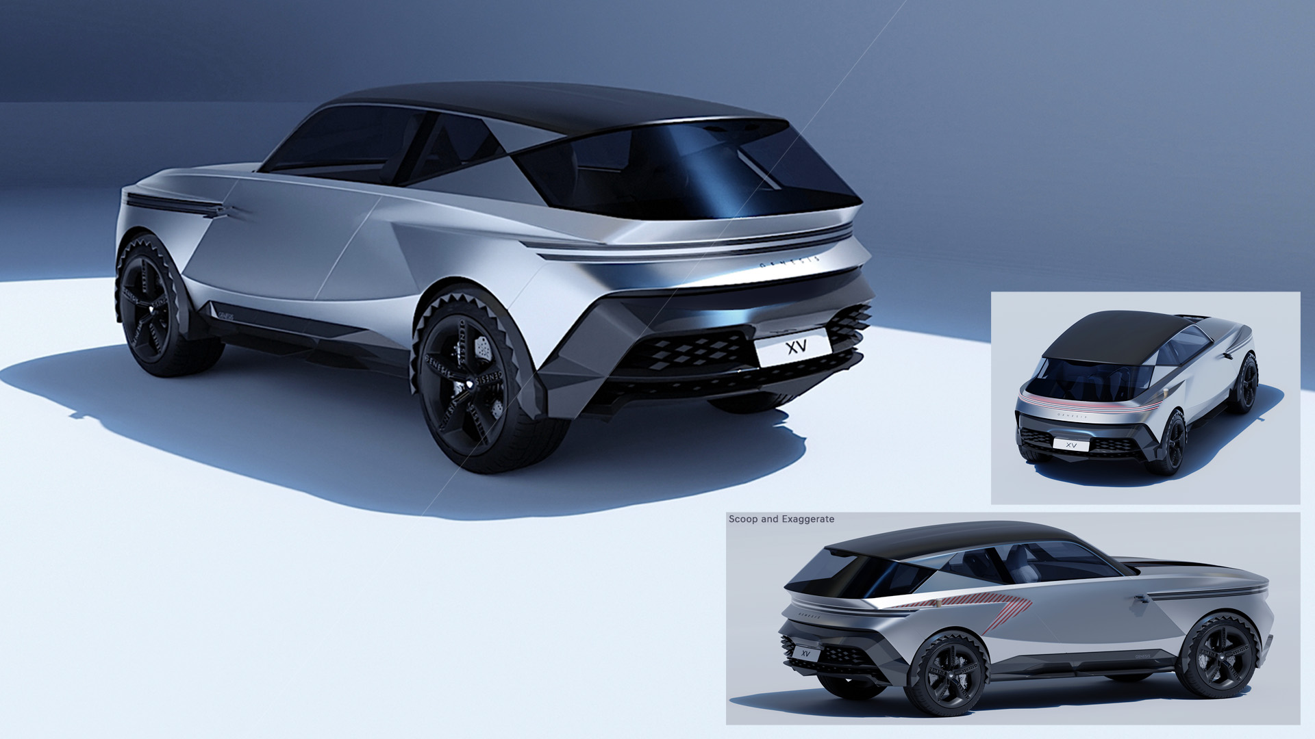 Genesis XV，conceptual design，automobile，