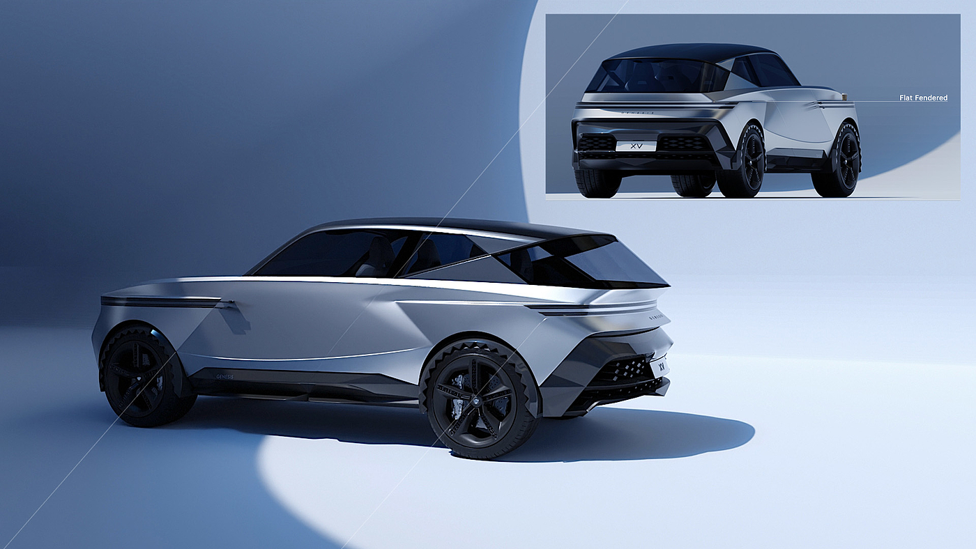 Genesis XV，conceptual design，automobile，