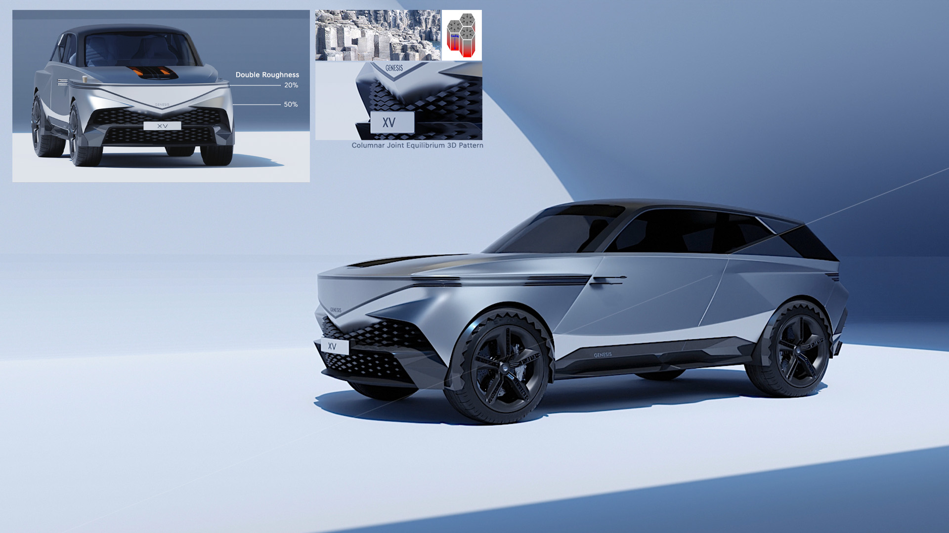 Genesis XV，conceptual design，automobile，