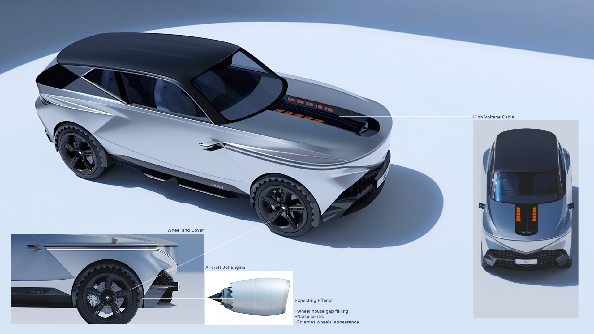 Genesis XV，conceptual design，automobile，