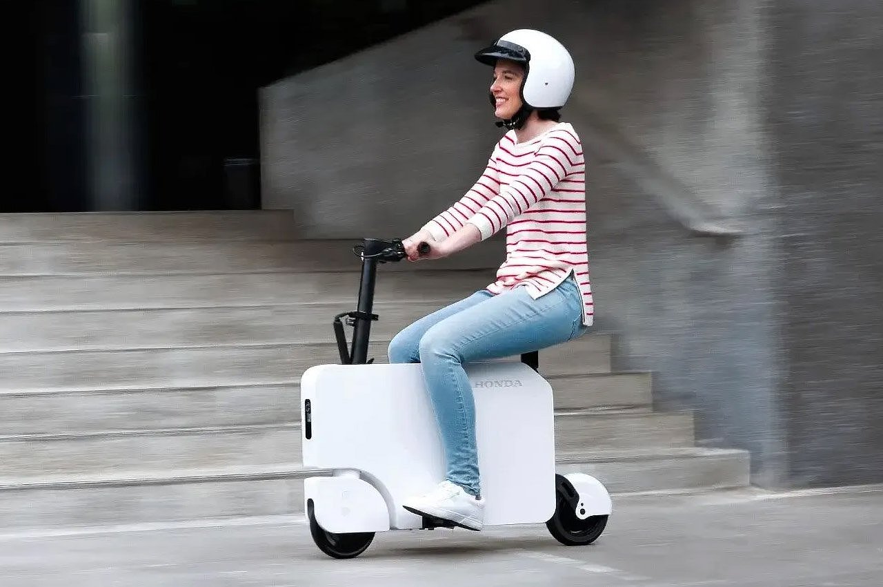 Honda，Motocompo，Electric，Scooter，Mini，Small，
