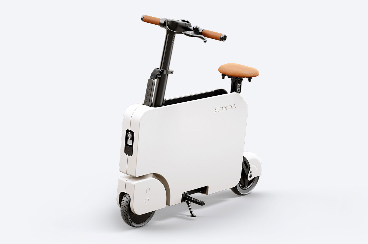 Honda，Motocompo，Electric，Scooter，Mini，Small，