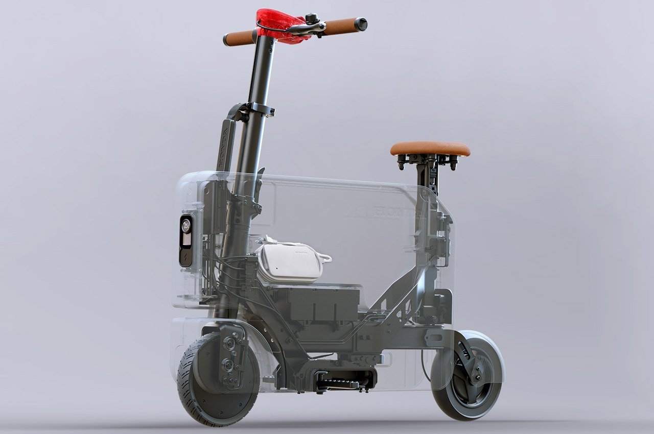 Honda，Motocompo，Electric，Scooter，Mini，Small，