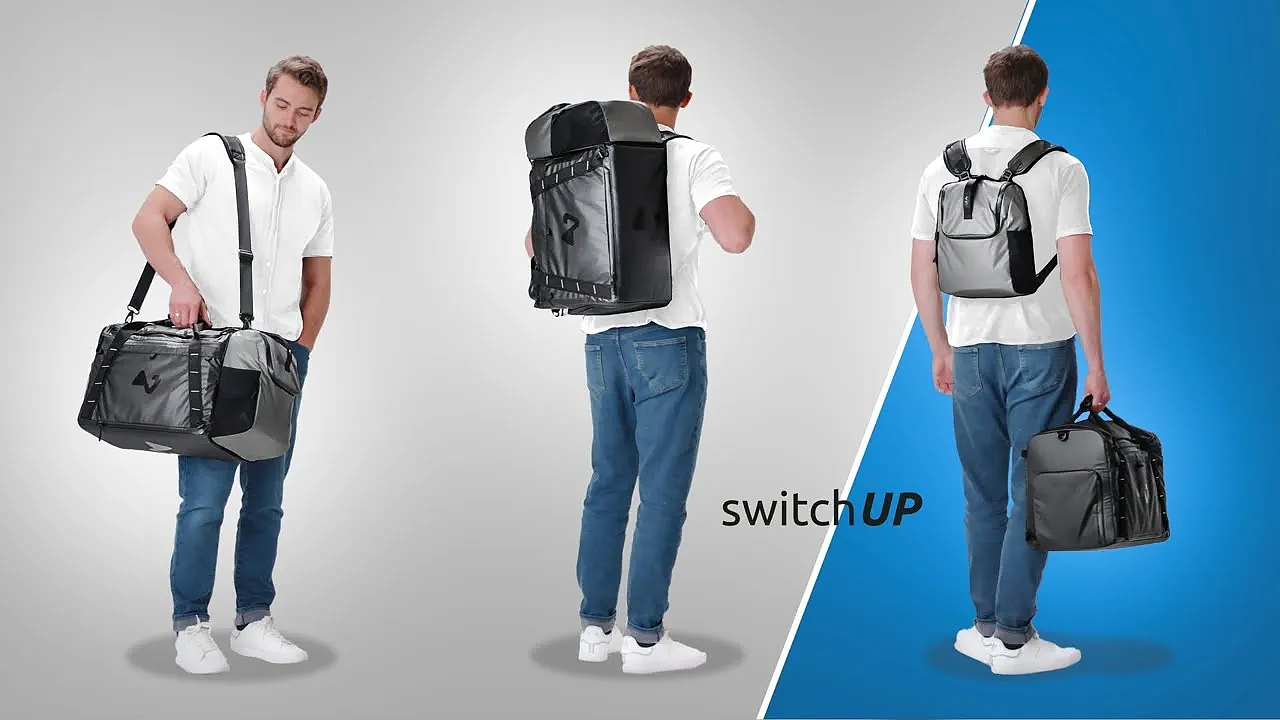 SwitchUP，三合一，背包，行李，
