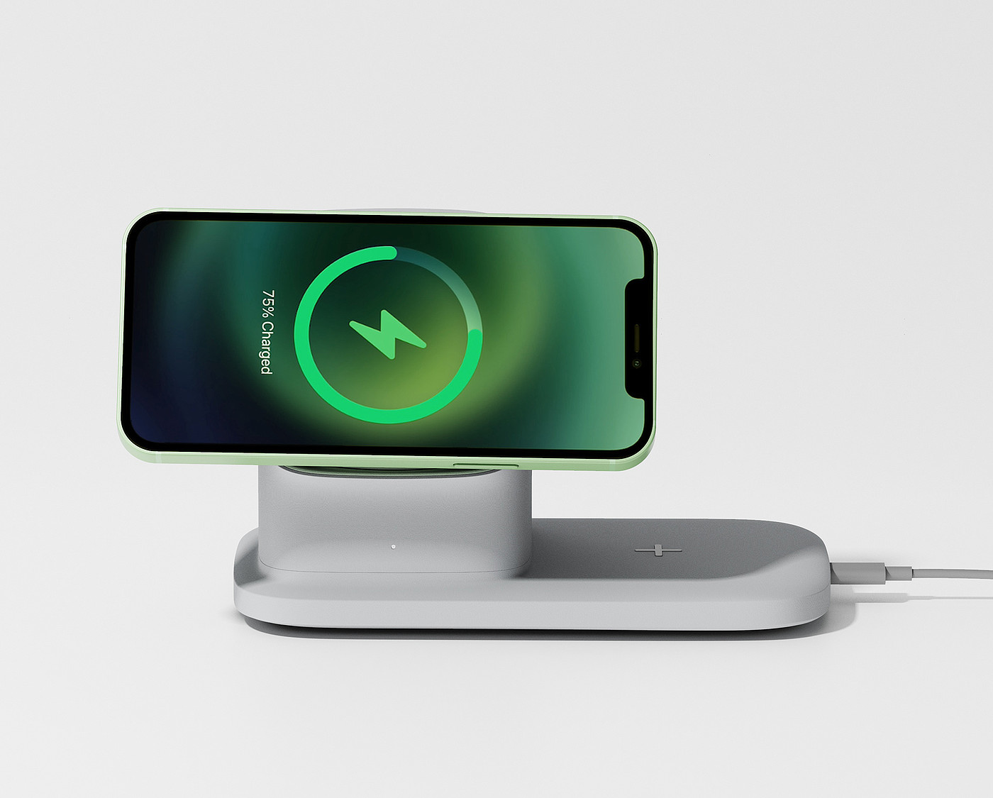 Tools and equipment，Power supply，Wireless charging，wireless charger ，industrial design，