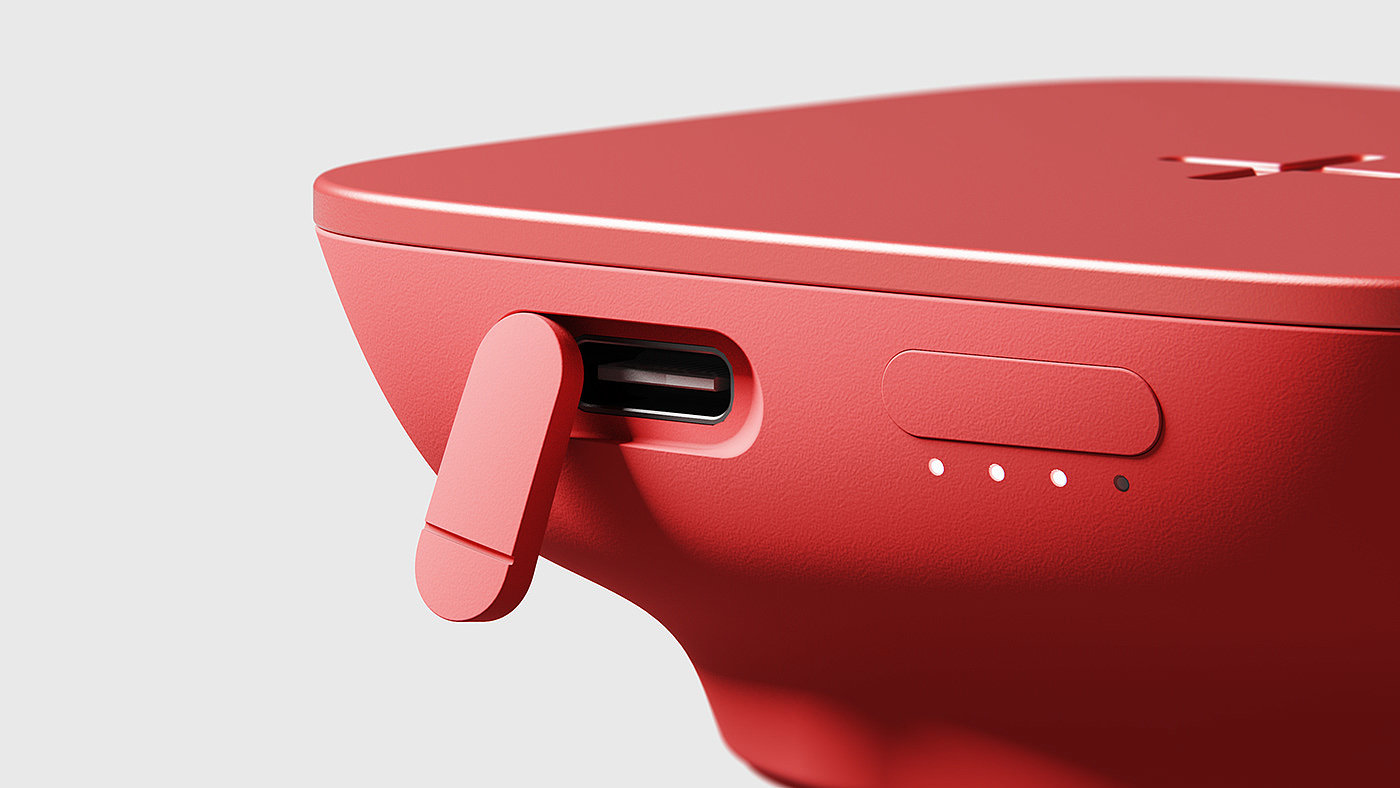 Tools and equipment，Power supply，Wireless charging，wireless charger ，industrial design，