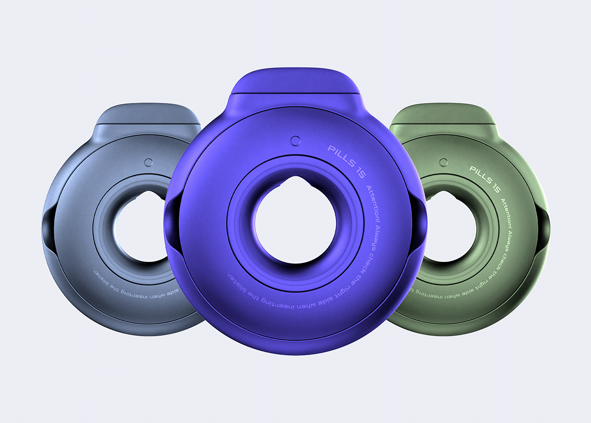 intelligence，Medicine Dispenser，Digital，conceptual design，