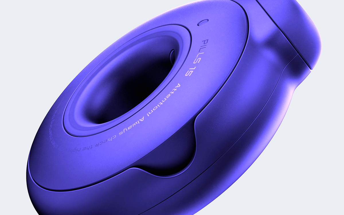 intelligence，Medicine Dispenser，Digital，conceptual design，