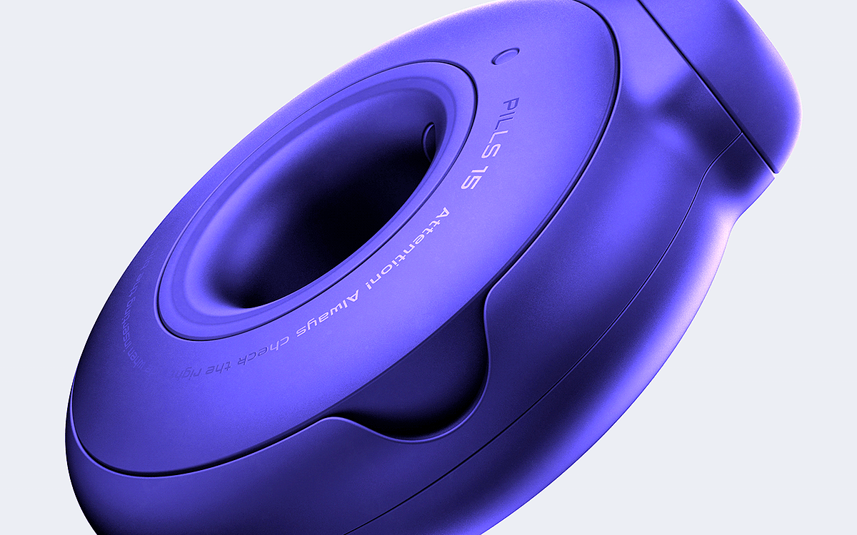 intelligence，Medicine Dispenser，Digital，conceptual design，