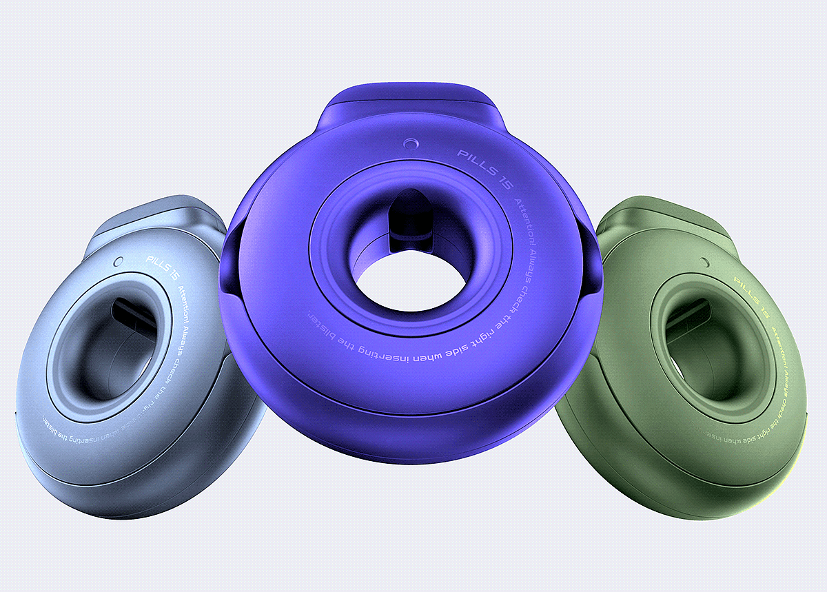 intelligence，Medicine Dispenser，Digital，conceptual design，