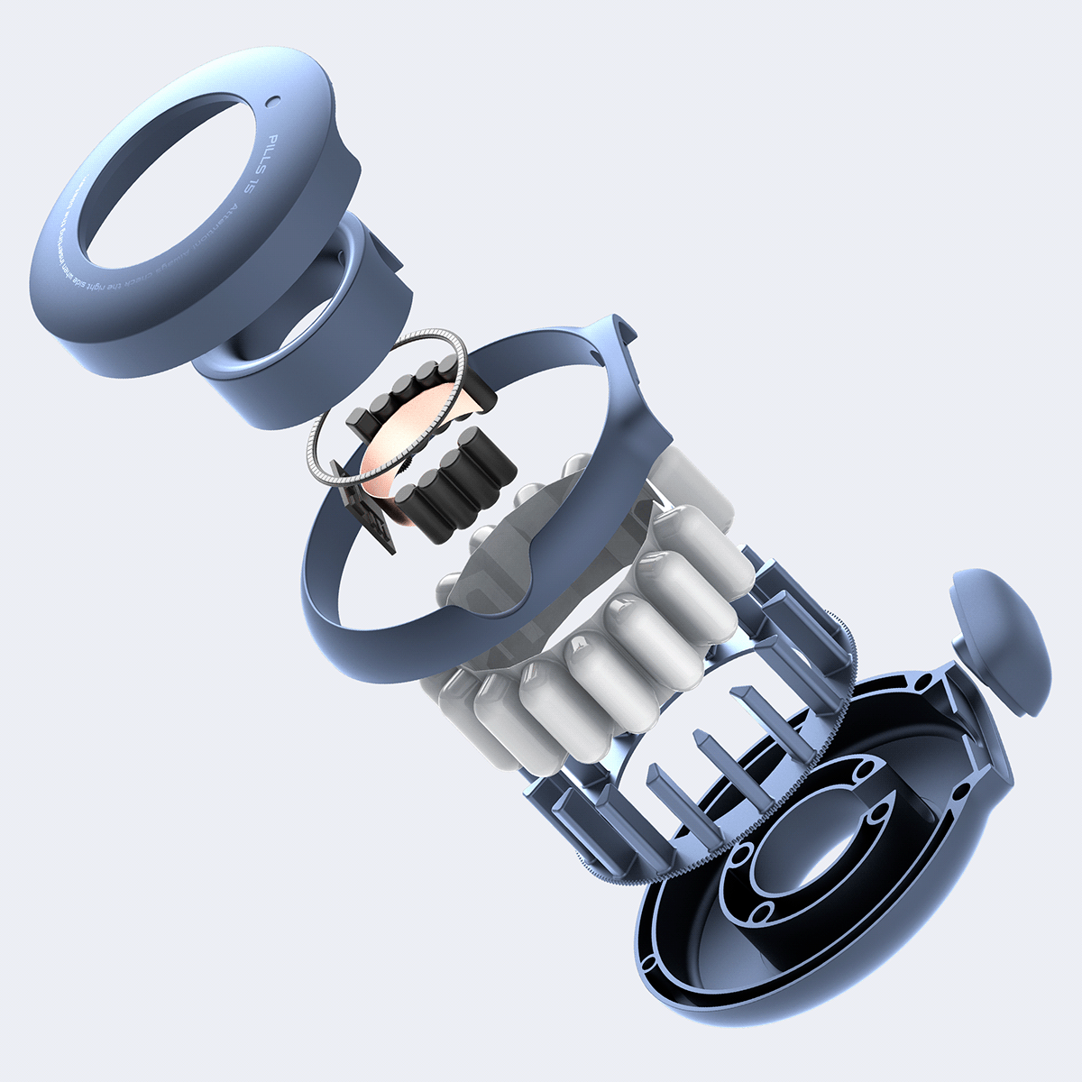 intelligence，Medicine Dispenser，Digital，conceptual design，