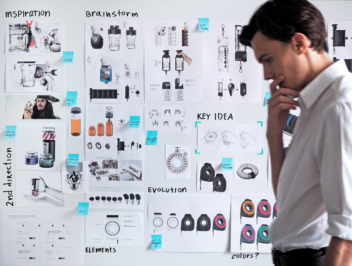 intelligence，Medicine Dispenser，Digital，conceptual design，