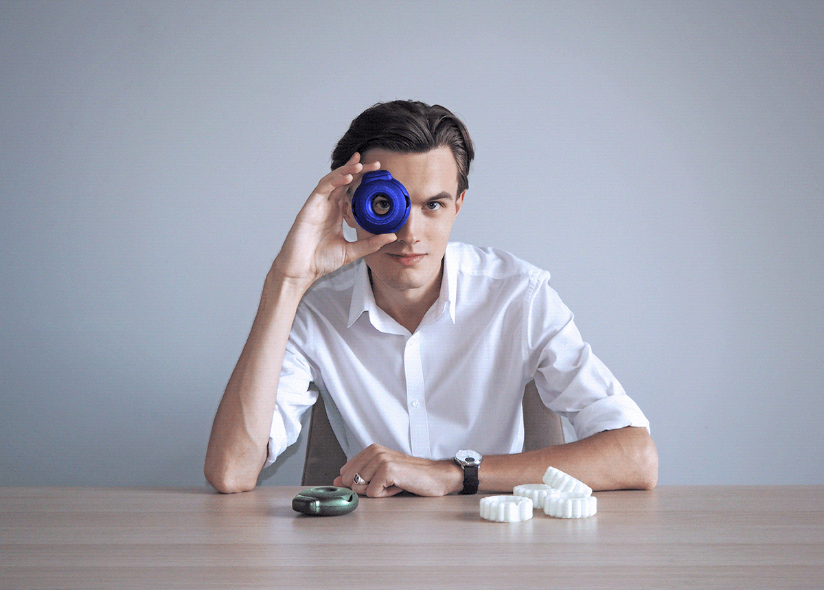 intelligence，Medicine Dispenser，Digital，conceptual design，