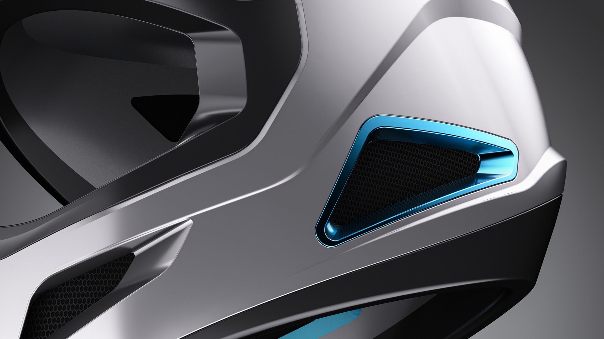 Full-face helmet，3D modeling，Helmet，