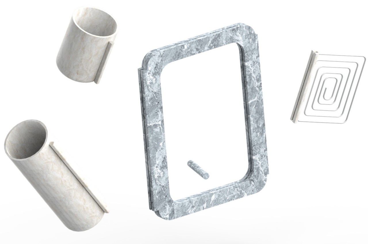 Marble，modularization，Photo frame，