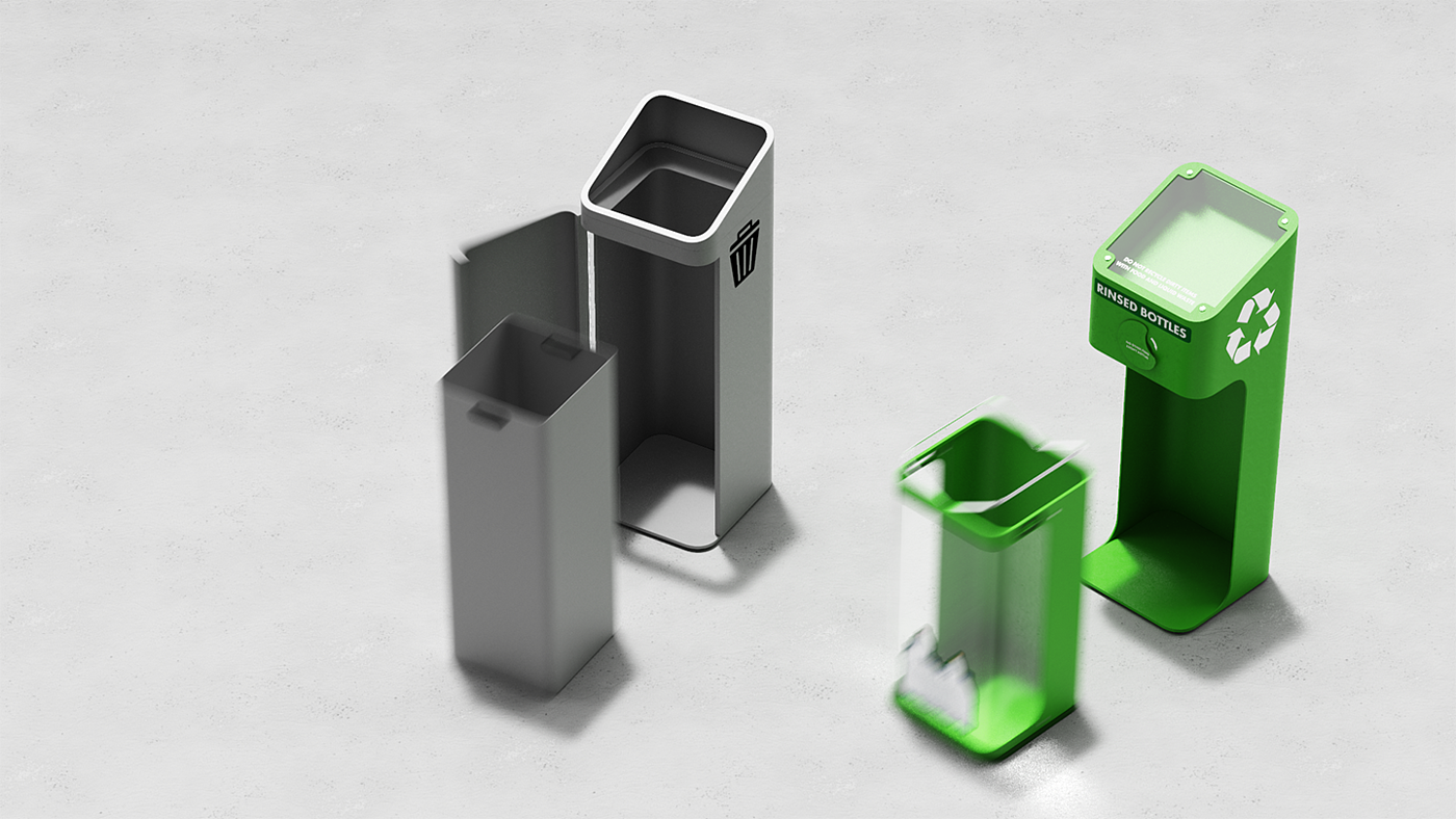 product design，environmental design，environment，environment protection，dustbin，