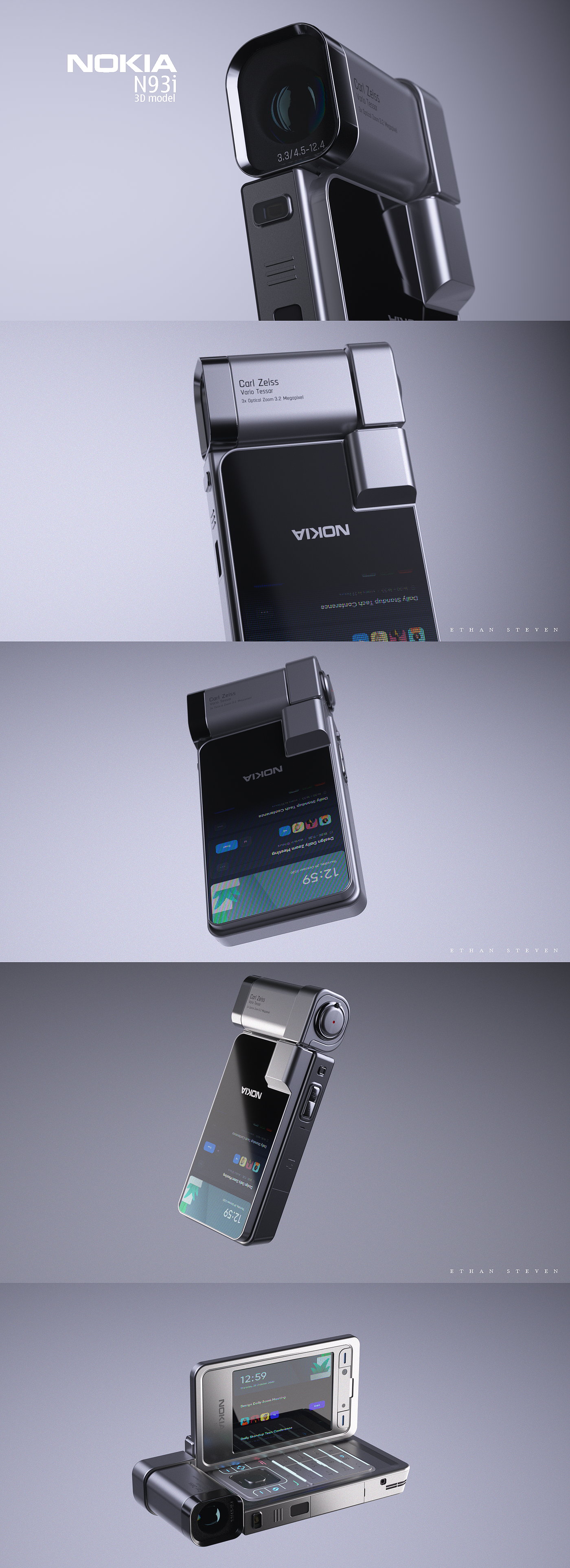 mobile phone，3d，c4d，product design，industrial design，