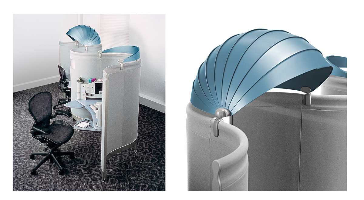 industrial design，Office furniture ，Station，modularization，