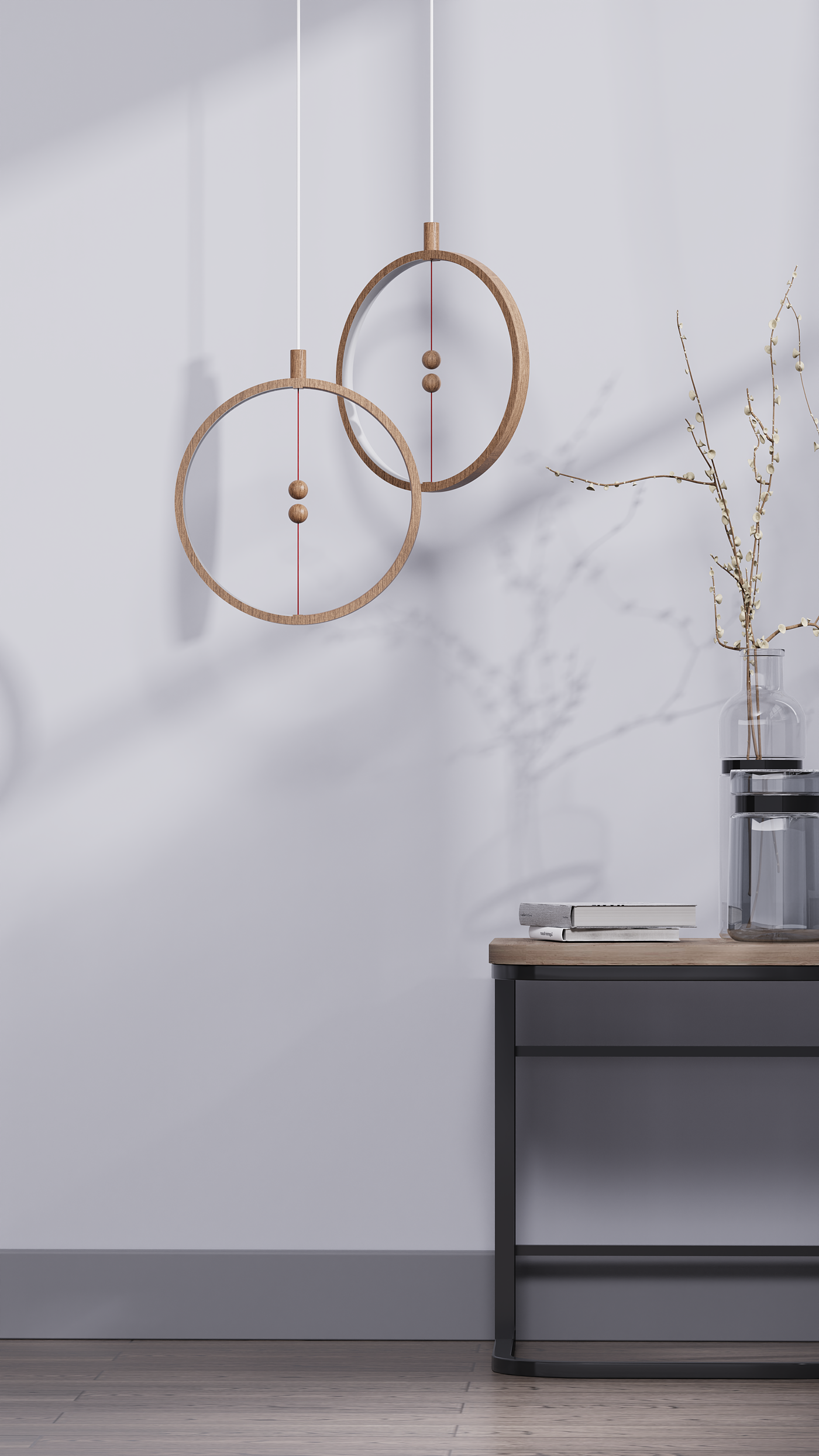 a chandelier，lamps and lanterns，Balance lamp，