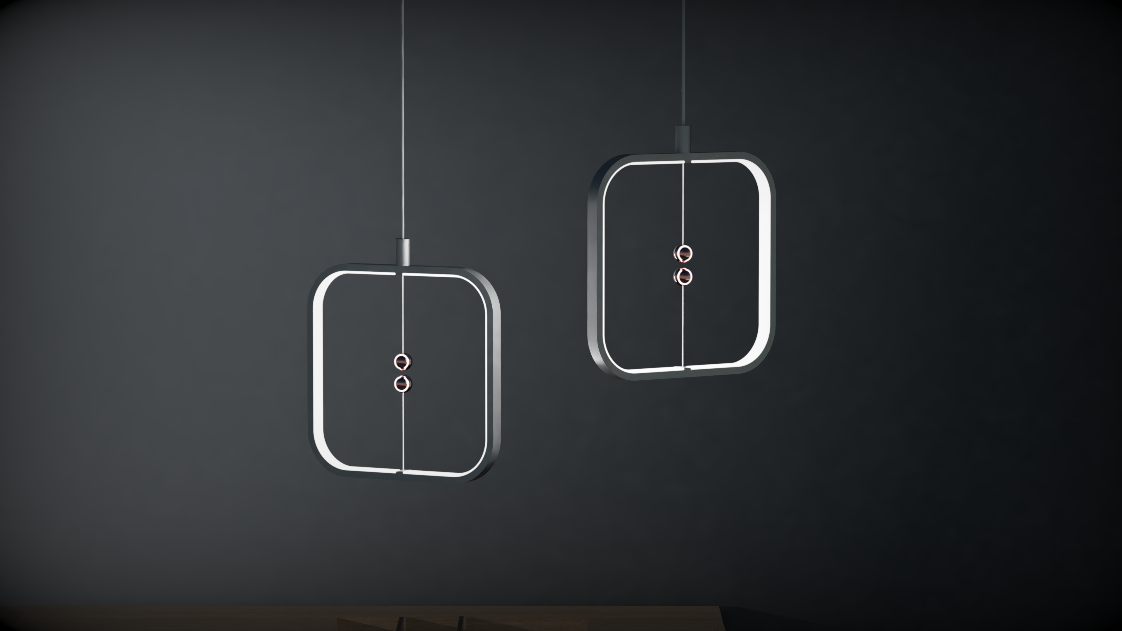 a chandelier，lamps and lanterns，Balance lamp，