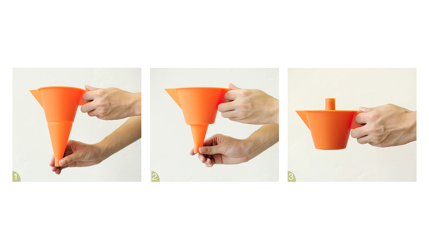 Funnel oil jug，two-in-one，funnel，Oil pot，