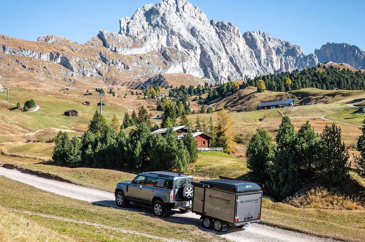 Camping Trailer，industrial design，trailer，vehicle，vehicle，