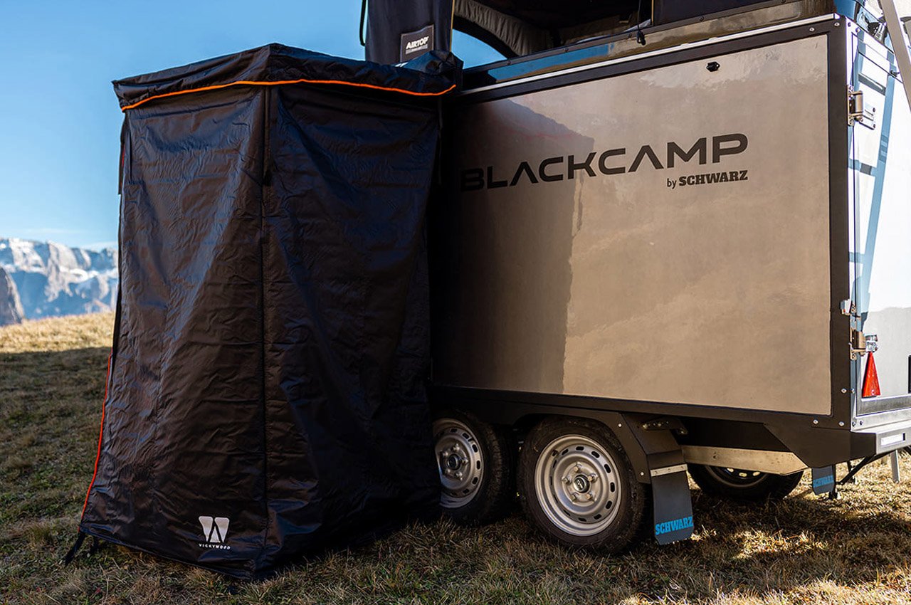 Camping Trailer，industrial design，trailer，vehicle，vehicle，
