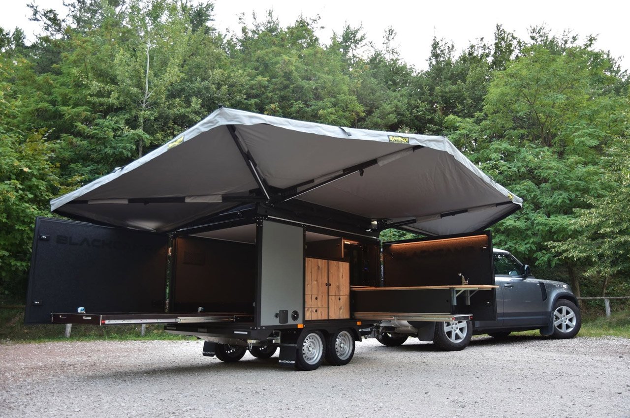 Camping Trailer，industrial design，trailer，vehicle，vehicle，