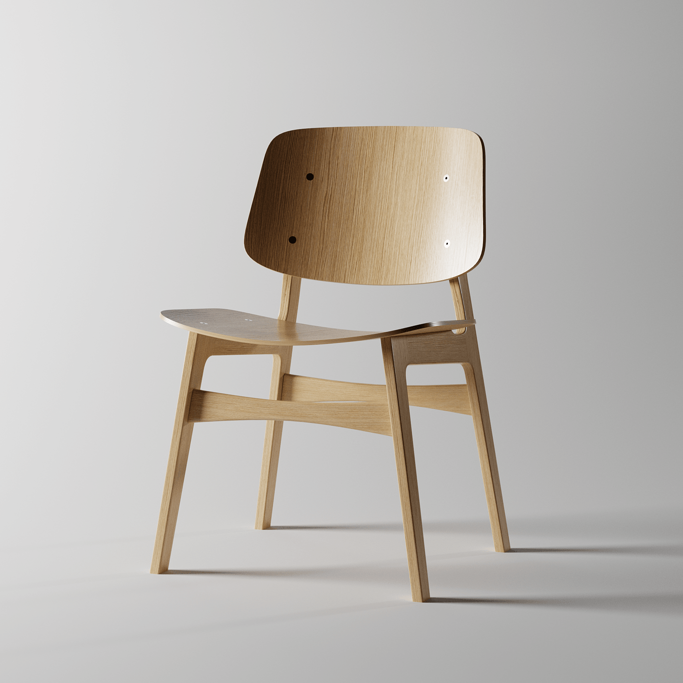 椅子，木质，简约，