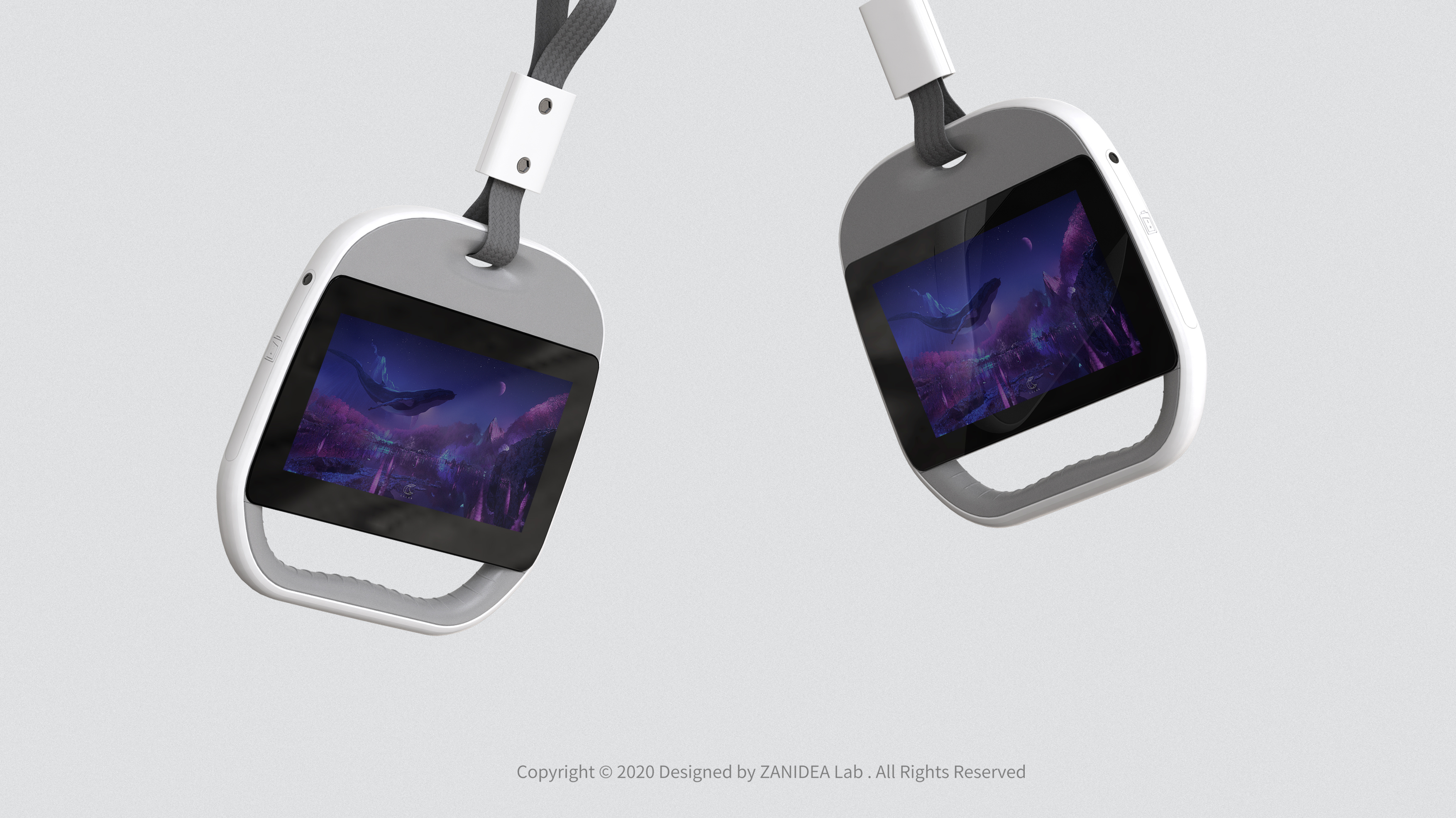 Innovative multi-function advertising screen，