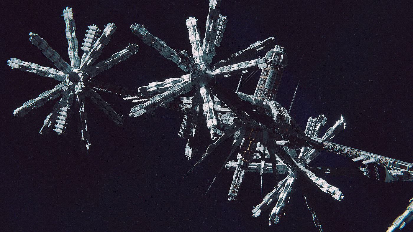 Reseda，space station，