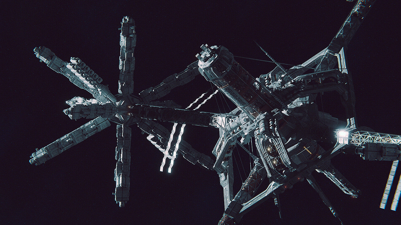 Reseda，space station，