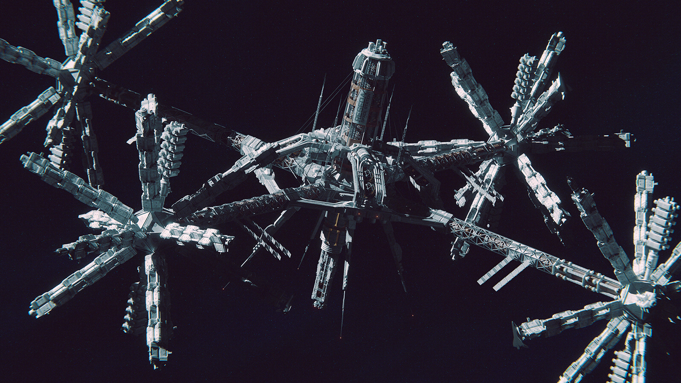 Reseda，space station，