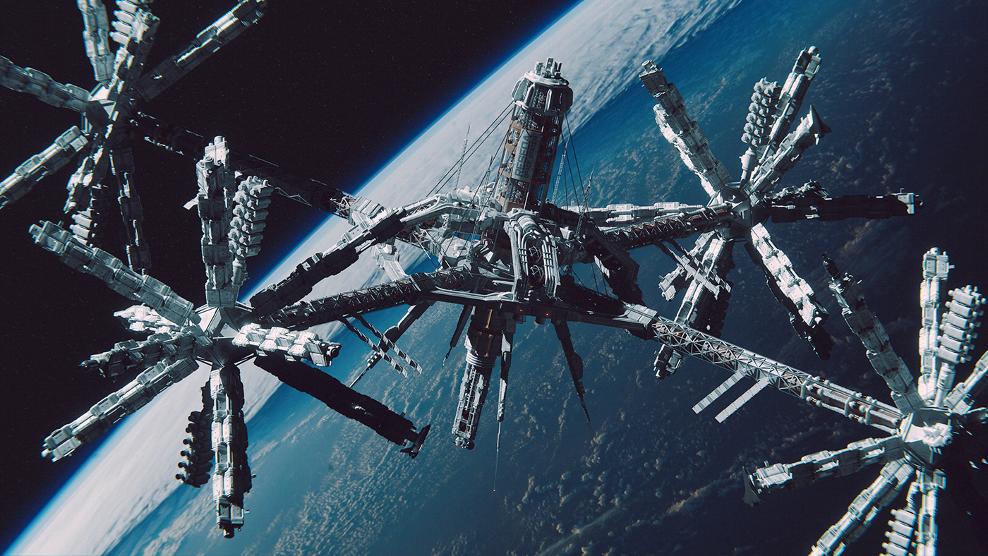 Reseda，space station，