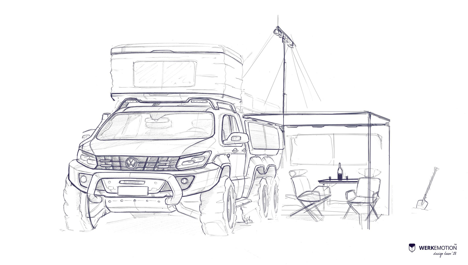 Volkswagen Amarok 6x6，Rescue service vehicle，