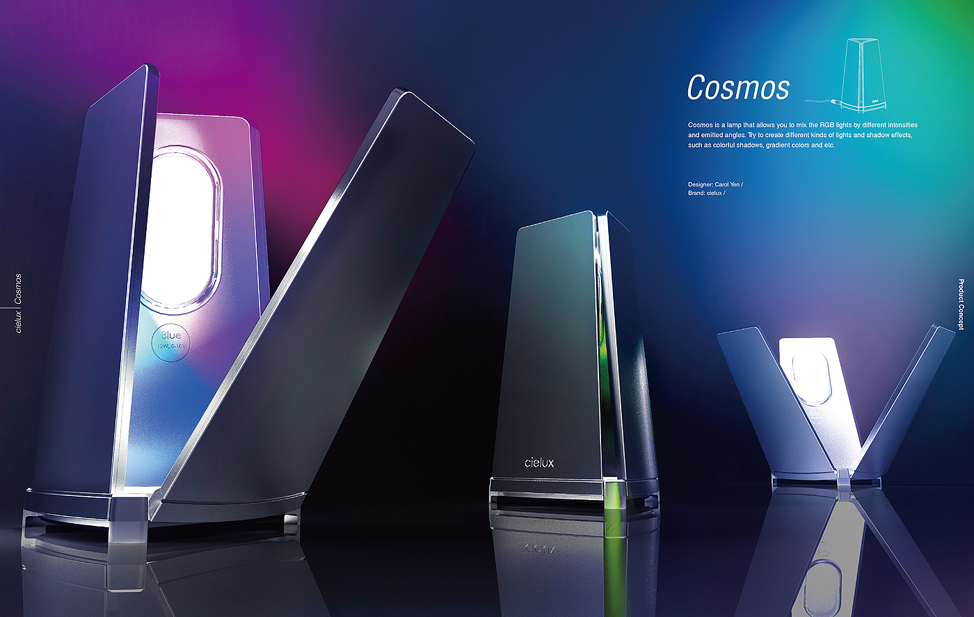 universe，Lamp design，