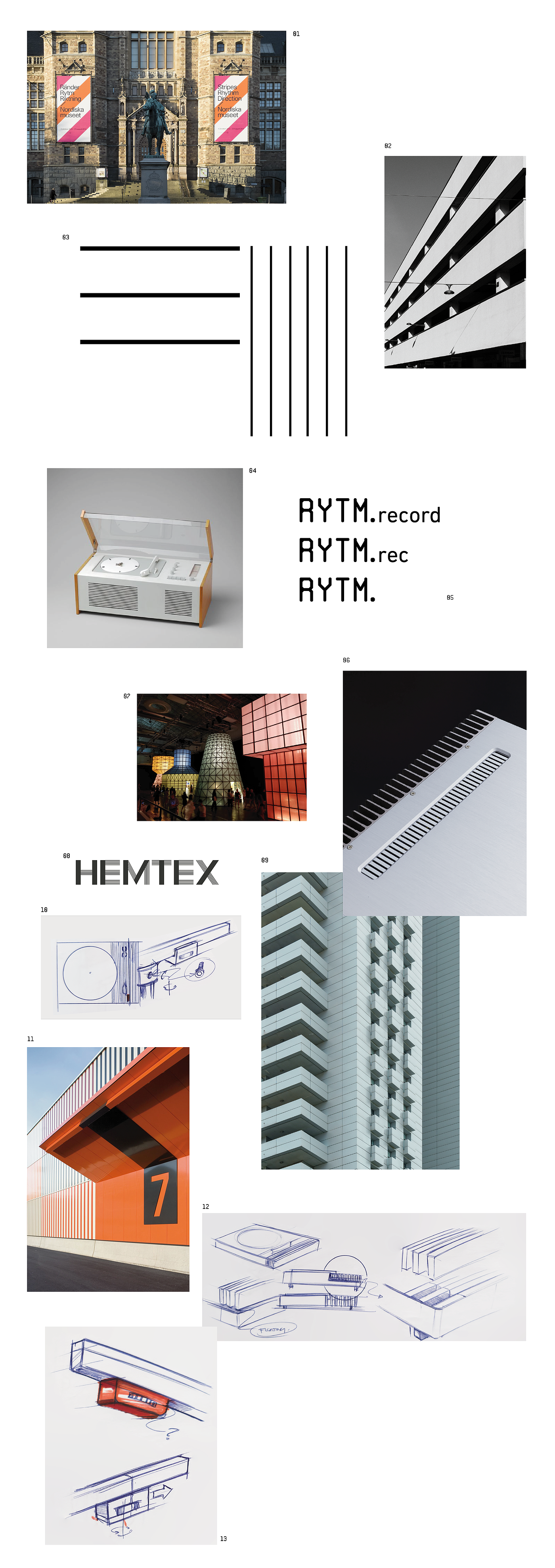 RYTM，音乐，产品设计，工业设计，用户体验，musica，