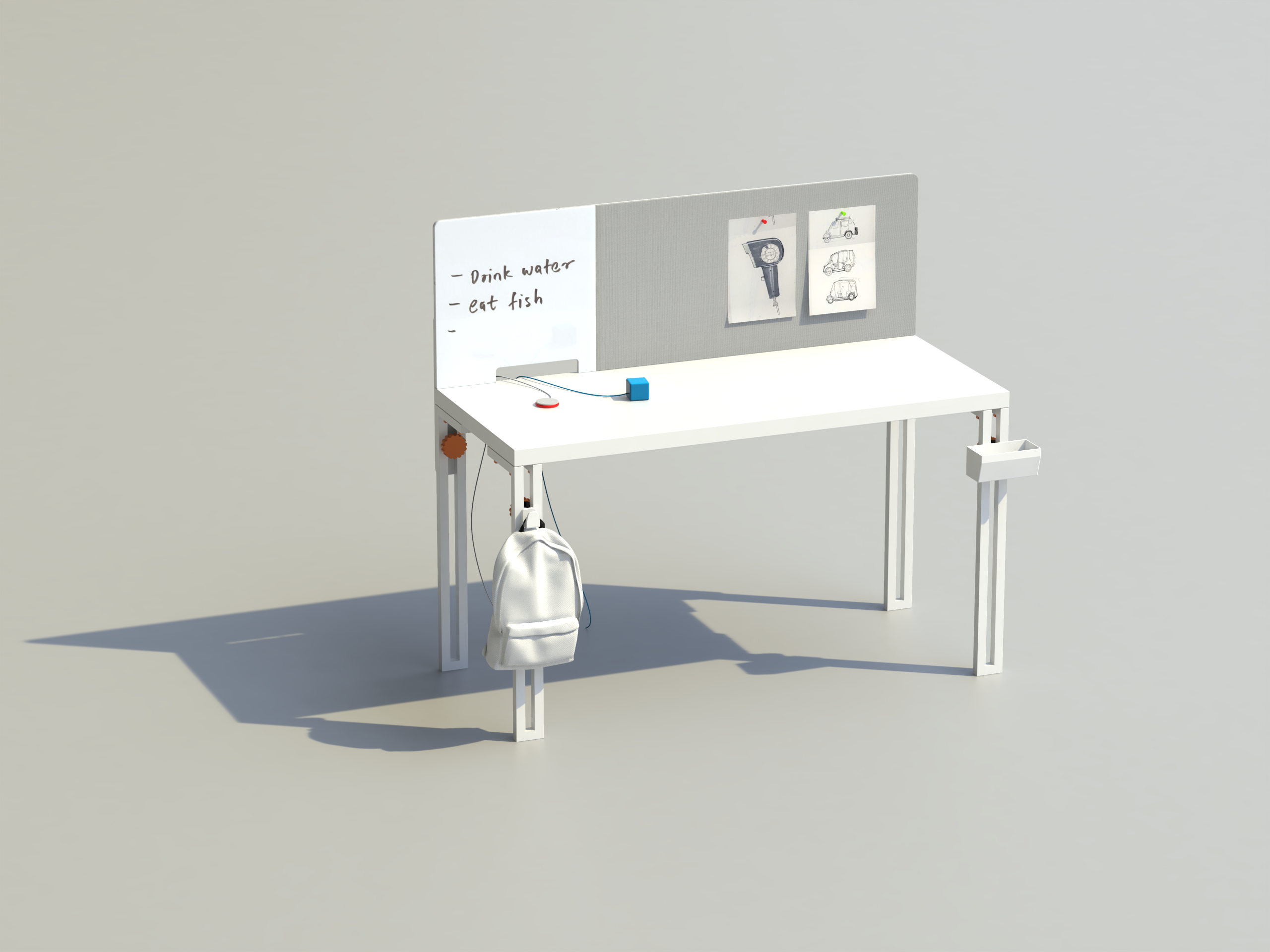 workbench，Table，Parallel，furniture，to work in an office，product design，