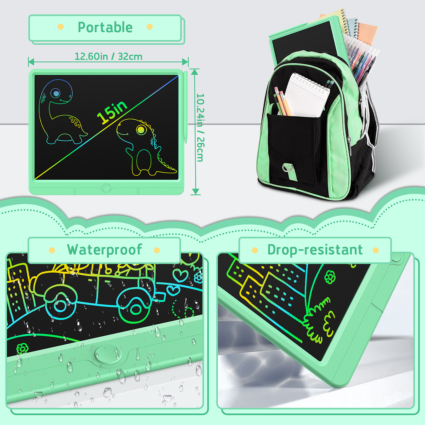 Children's tablet，Toys，keyshot，photoshop，Amazon Main A，